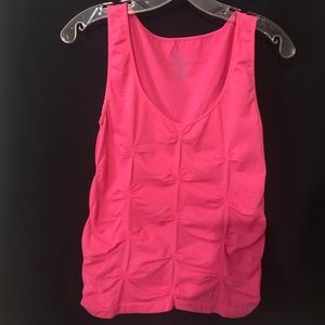 Textured Pink Tank Top